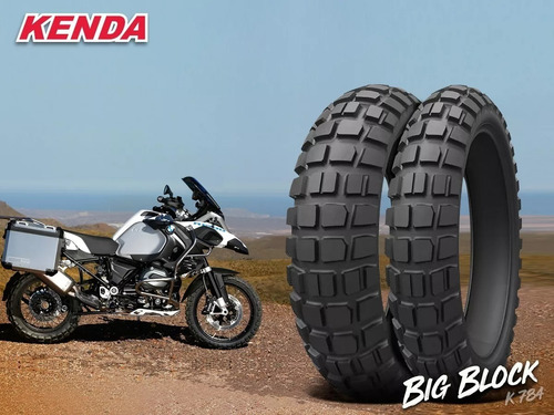 Pneu de dupla finalidade Kenda 90/90b 21 Big Block 54t Del Tl