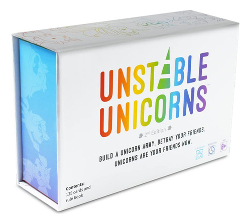 Jogo De Cartas Unstable Unicorns Strategic Unstable Games
