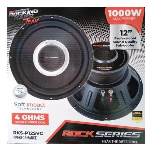 Subwoofer 12 Pulgadas Rock Series, Rks-p12svc 500w | Meses