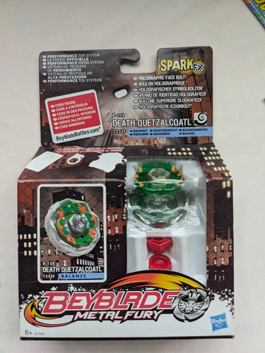 Beyblade Metal Fight Hasbro B-158 Death Quetzalcoatl (Usado)