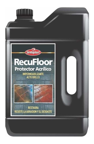 Recufloor Protector Curador Acrílico Sinteplast 1litro