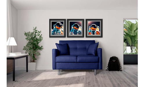 Sofá Love Seat Makora Aria Lino