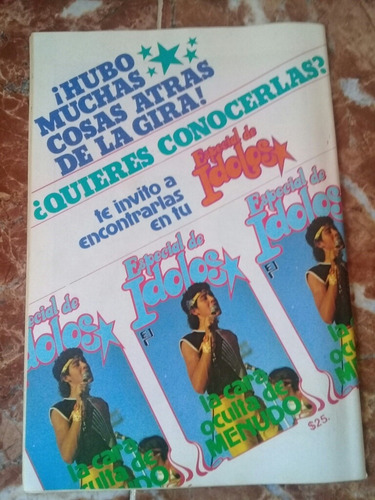 Revista Ídolos Menudo Parchís # 20 (Usado)
