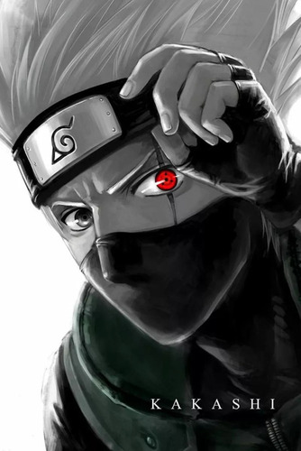 T Kit De Pintura Diy Diamond Anime Naruto Kakashi