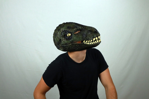 Máscara Velociraptor Dinosaurio Cretácico Látex 26775