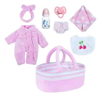 Comprar Babeside 8 Pcs Ropa De Muñeca Con Cuna Para Muñeca De Muñeca