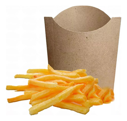 Caja Delivery Papa Frita Mediana Tipo Sobre X 1000 Unidades