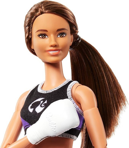Barbie Colección Made To Move Super Articulada - Boxeadora