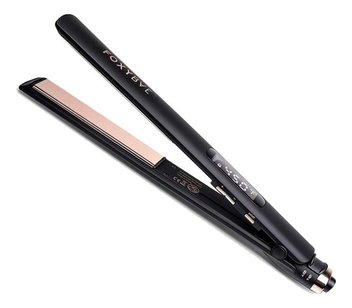 Plancha Plana Foxybae Rose Gold Trés Sleek Titanium - Cabell