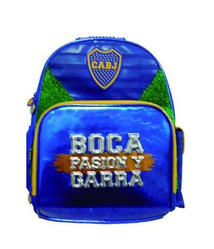 Mochila Futbol Boca Juniors 18 Pulgadas Ct Plumitaa Bo007