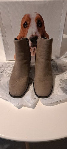 Botas Hush Puppies Canby Mujer Talle 37 . Cuero . Rebajadas (Usado)
