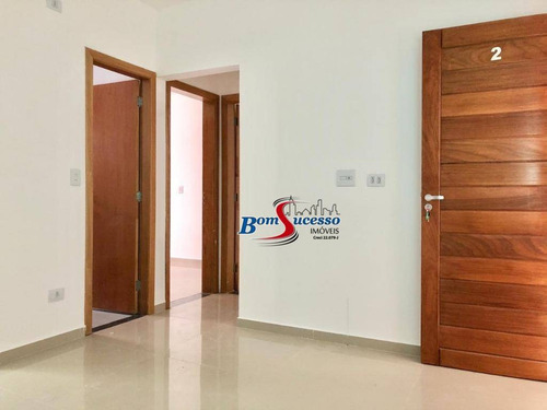 Apartamento Com 2 Dormitórios À Venda, 45 M² Por R$ 275.000,00 - Chácara Mafalda - São Paulo/sp - Ap3101