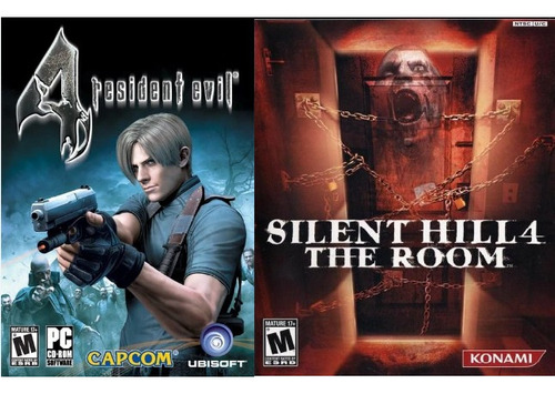 Pack Silent Hill 1-4 Y Resident Evil 4 Para Pc En Español