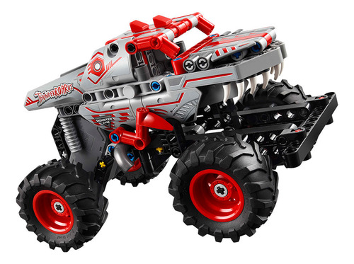 Lego Monster Jam Thunderroarus Con Motor De Carga Manual