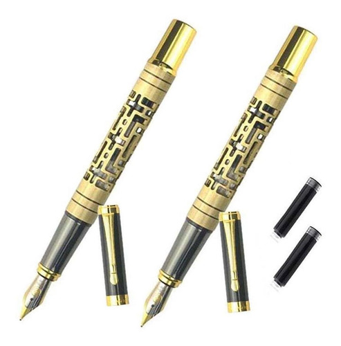 Bolígrafos Tipo Fuente Profesional, Mxgmz-002, 2pzas, 0.5mm