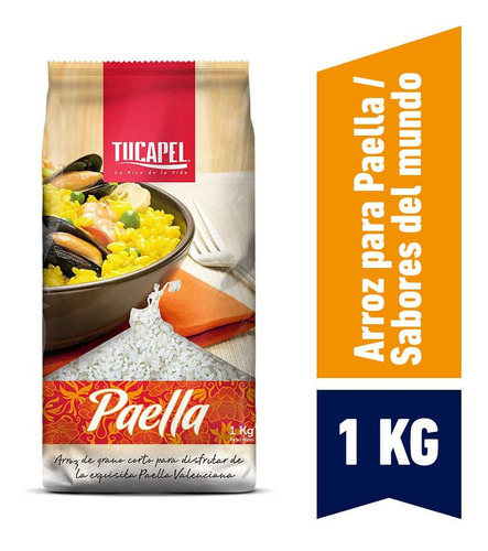 Arroz Tucapel Paella 1 Kg