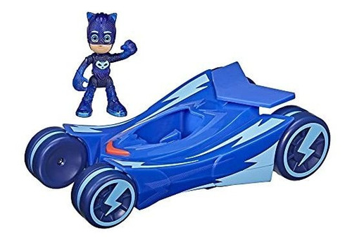 Pj Masks Glow Go Catcar Vehículo De Juguete Preescolar Catbo