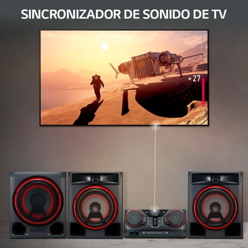 Imagen 7 de 10 de Minicomponente LG Ck57 Xboom 1100w Rms