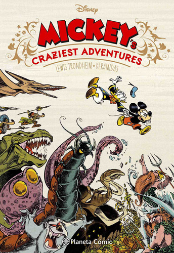 Disney Mickey´s Craziest adventures, de VV. AA.. Serie Cómics Editorial Comics Mexico, tapa dura en español, 2017
