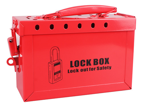 Lockout Tagout Lock, 12 Orificios, Construcción Robusta, Imp