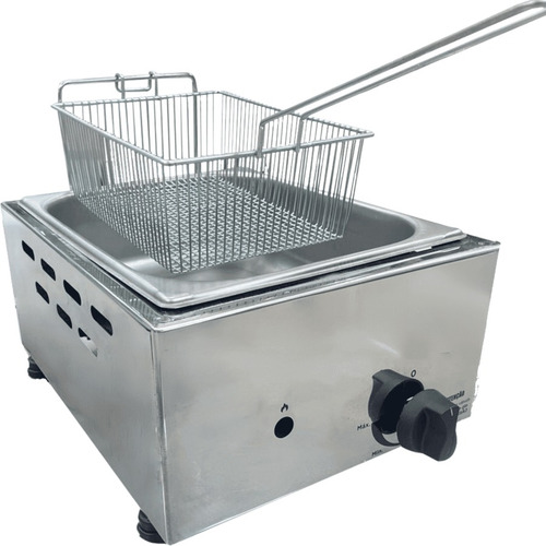 Fritadeira Profissional A Gás 1 Cuba 4,5l Compacta Print