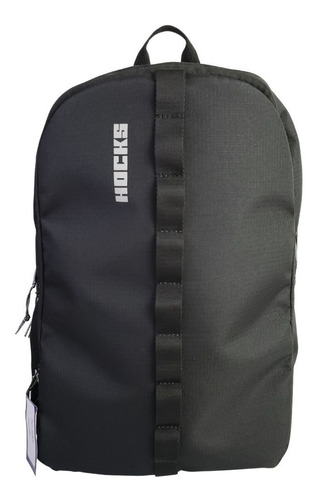 Mochila Hocks Masculina Feminina 22-870 Preta Refletiva