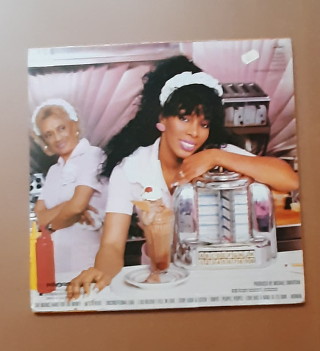 Lp Donna Summer , She Works Hard.../ Bee Gees (Usado)