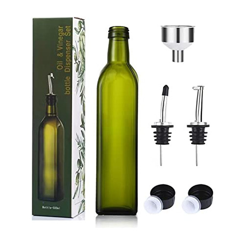 Dispensador De Aceite De Vidrio Vigor Path, Capacidad D...