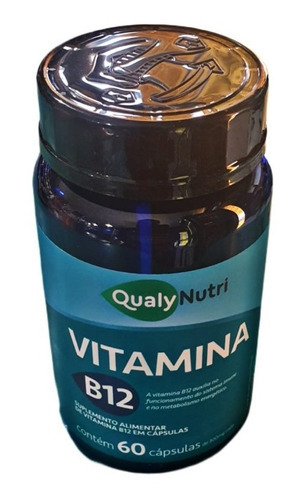 Vitamina B12 150mg 60cáps - Qualynutri