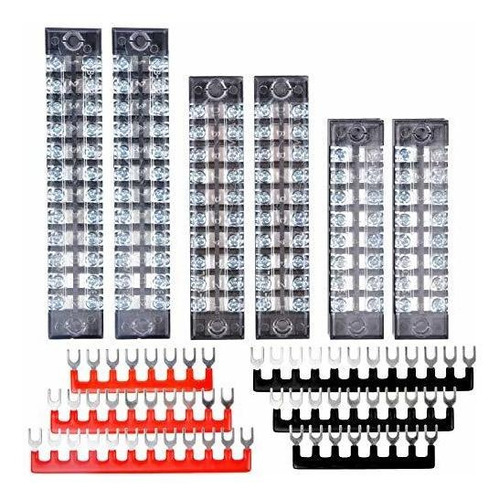 Bloques De Terminales Circuito De Tierra 12pcs 6 Set 8 ...