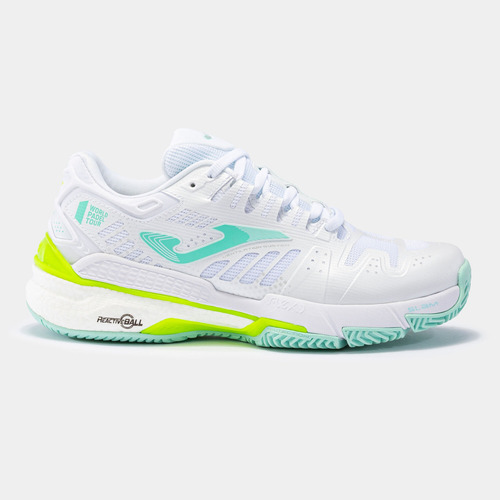 Tenis Padel Mujer Joma T. Slam 2332 Blanco Celeste