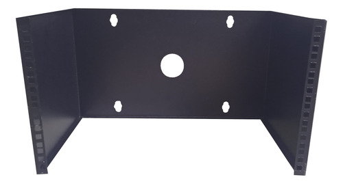 Rack Abierto De Pared 6u Metalnet (color Negro)