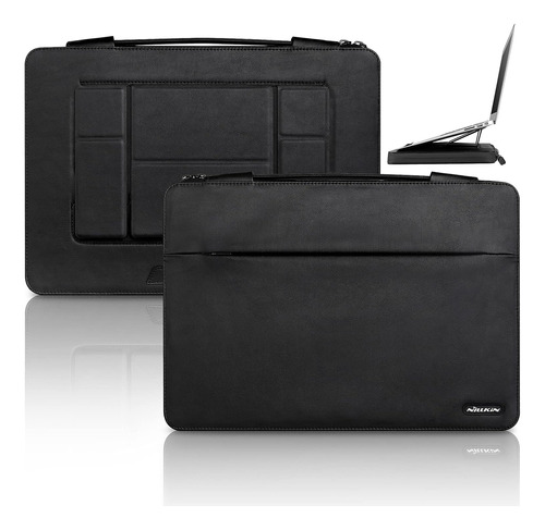 Funda Protectora Acolchada Para Notebooks 13  Con Soporte