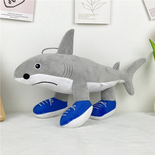 5pc Tung Tung Tung Sahur Tiburón Muñecos De Peluche Italiano