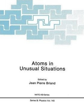 Libro Atoms In Unusual Situations - Jean P. Briand