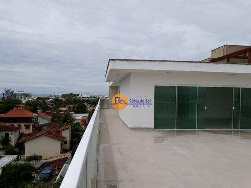 Lindo Apartamento Com 3 Dormitórios À Venda, 117 M² Por R$ 951.399 - Costazul - Rio Das Ostras/rj - Ap0290