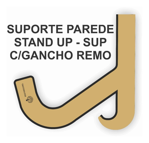 Rack Suporte De Parede Para Stand Up Paddle Sup E Remo