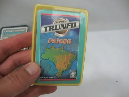 Jogo Super Trunfo Países - Loja Grow