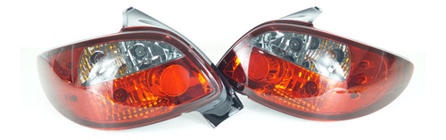 Farol Trasero (izq/der) Peugeot 206 (jgo/rojo/fume/tuning)