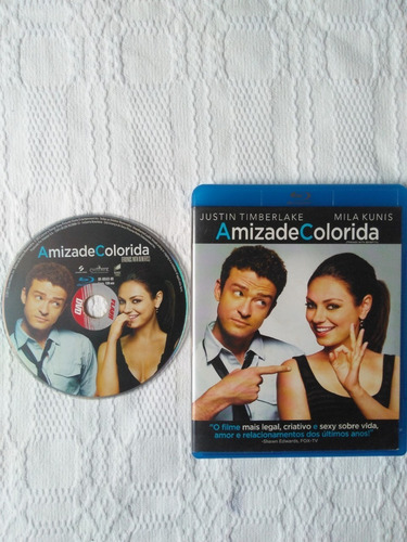 Blu-ray Amizade Colorida - Justin Timberlake/mila Kunis (Usado)