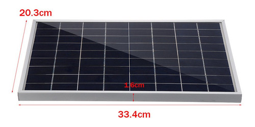 Imagen 2 de 8 de 100w 12v Panel Solar Flexible Monocristalino Carga De Baterí