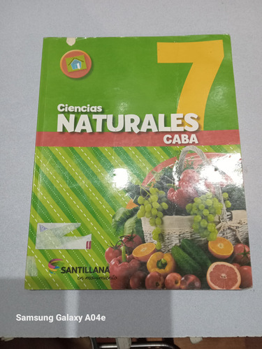 Libro Ciencias Naturales 7 Caba. Santillana