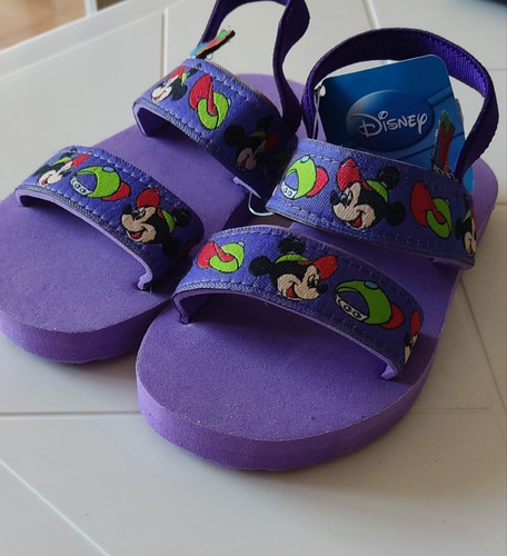 Promo Chola Wopero Sandalia Mickey Violeta