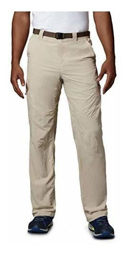 Pantalon Cargo De Hombre Con Cordon Plateado De Columbia