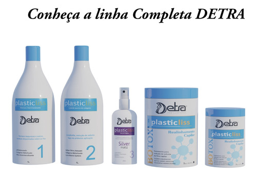 Selagem Organica Detra Hair Lisotrat 1 Litro Sem Formol