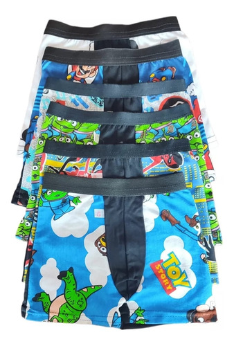 Boxer De Niño Economico De Superheroes Algodon Pack 1 Pza