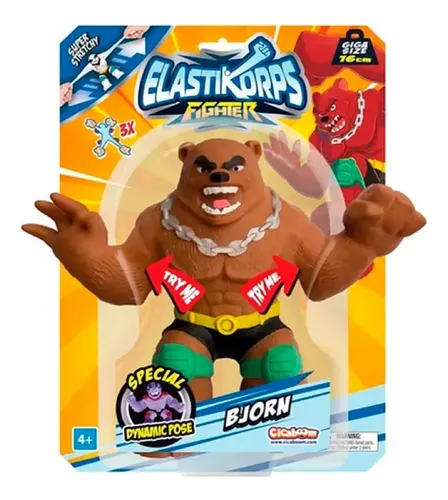 Muñecos Super Estirables Elastikorps Maxi Stretchy