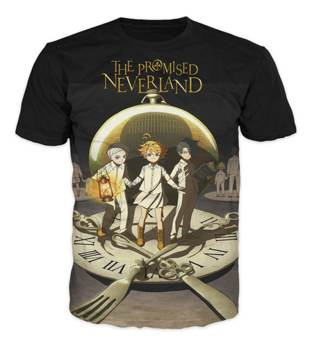 Camiseta Anime The Promised Neverland Manga