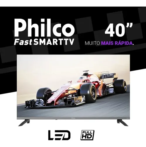 Smart Tv Philco 40 P40vik Led Roku Dolby Audio Wi-fi Hdmi Hdr Full Hd 110/220v - R$ 1.431,81
