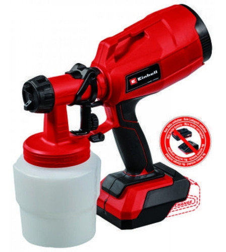 Pistola Para Pintar Inalambrico A Bateria 18v Einhell